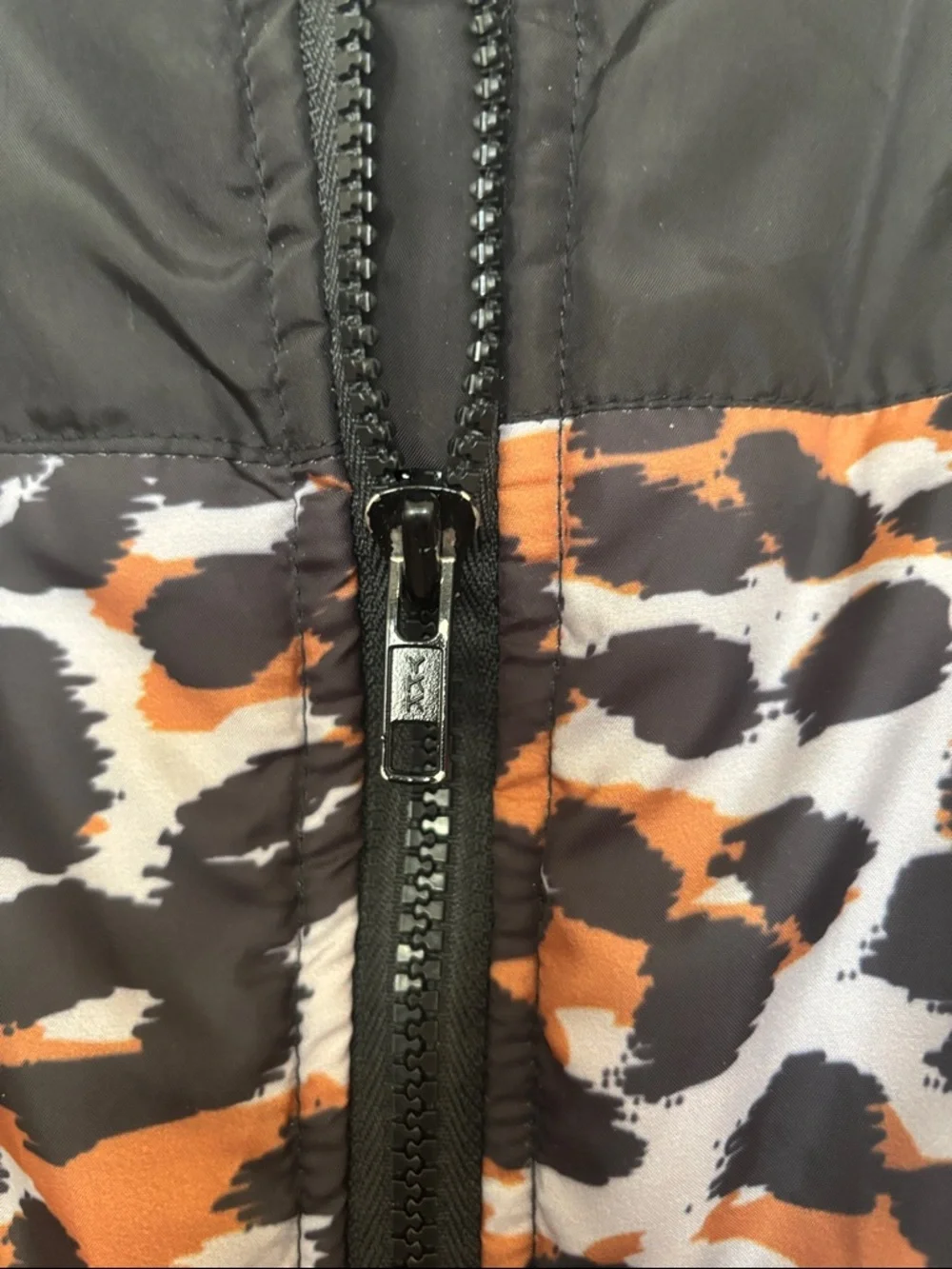Daisy Street Leopard Print Puffer Jacket, Brown, 10 - Picture 4 of 8